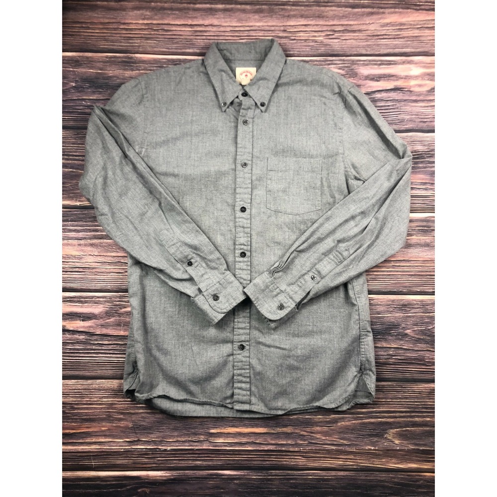 Brooks Brothers Mens Size Medium Blue Long Sleeve Button Up Shirt Preowned